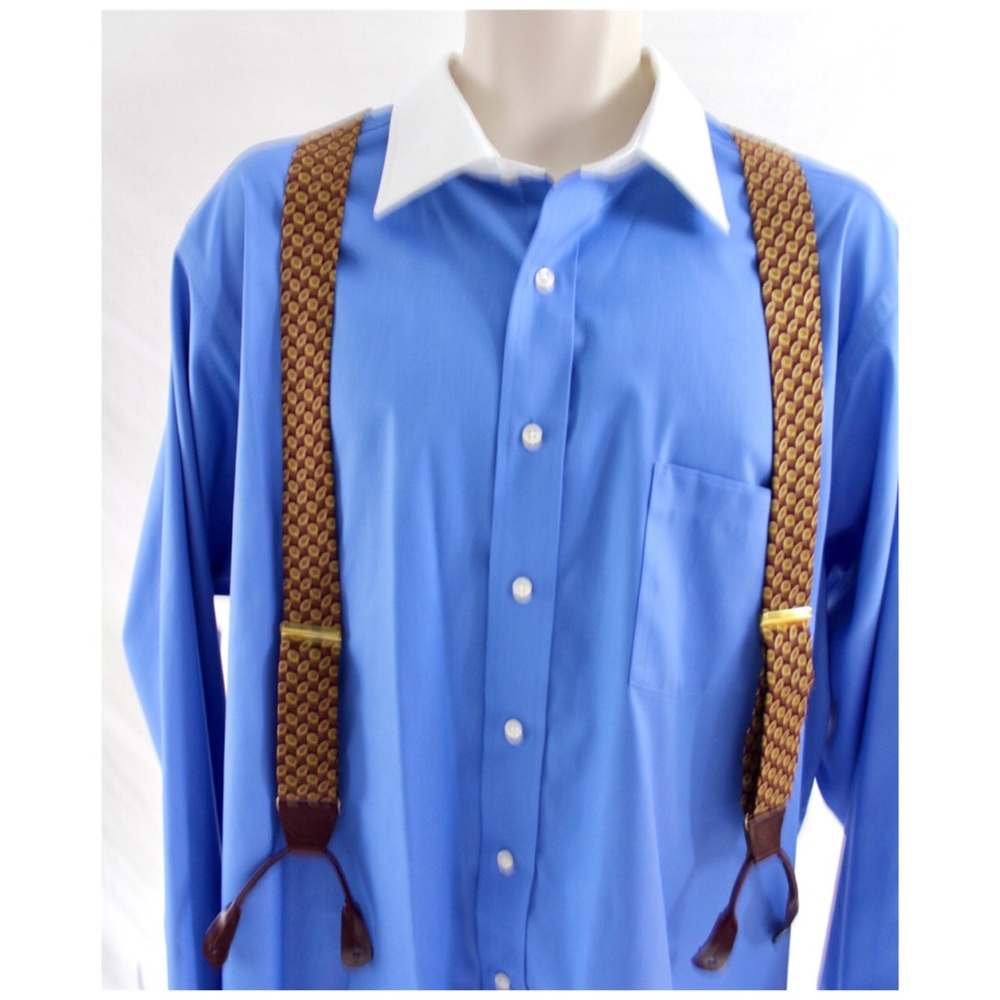 SOLDBrooks Brothers 1818 Silk Suspenders Trafalgar - Picture 3 of 7